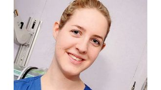 A supporter of Lucy Letby assaulted a witness who helped to convict a serial killer.