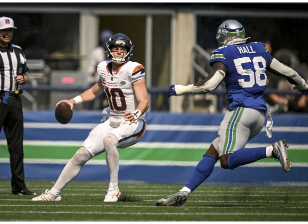 Nix's first game with the Broncos was disrupted by bad choices, hindering his performance as a rookie quarterback.