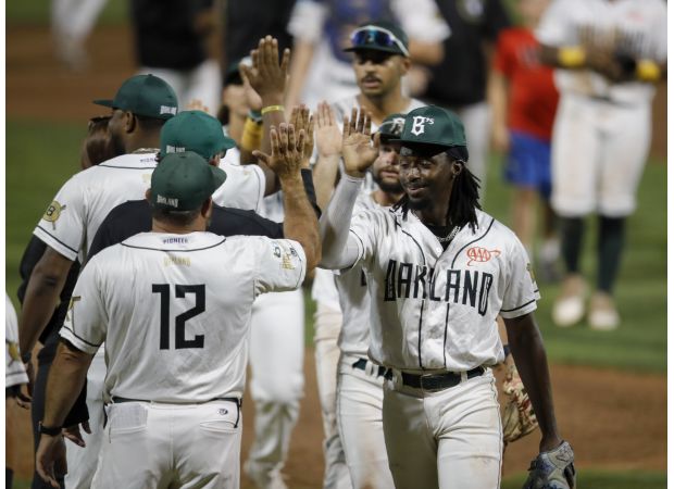 Oakland Ballers secure second-half championship, gain homefield edge for playoffs.