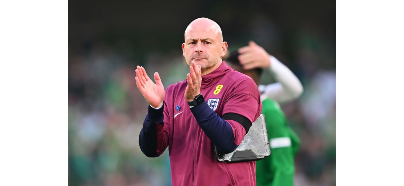 Lineker praises Carsley for implementing changes England fans have wanted under Southgate.