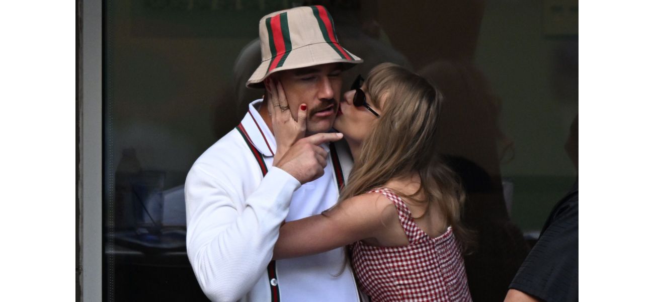 Taylor Swift and Travis Kelce show more affection publicly following rumors of a fake relationship agreement.