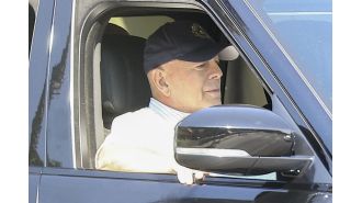 69-year-old Bruce Willis spotted out in public following announcement of dementia diagnosis.