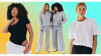 The fashion brand In The Style introduces an inclusive line of athletic wear featuring leggings that enhance the rear end.
