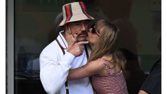 Taylor Swift and Travis Kelce show more affection publicly following rumors of a fake relationship agreement.
