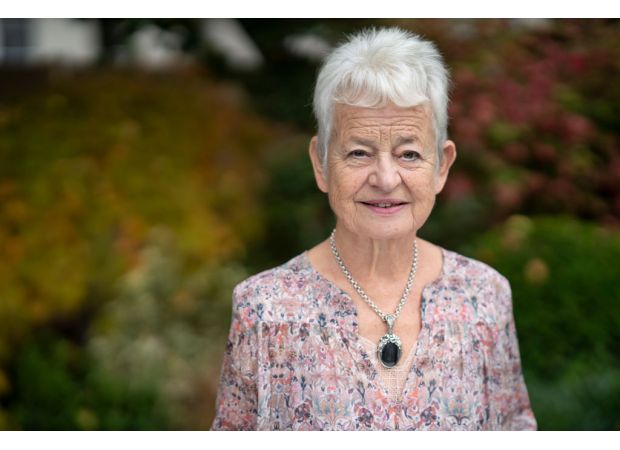 Jacqueline Wilson is happy to be recognized as a gay icon, four years after publicly coming out.