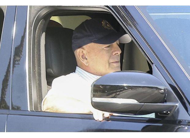 69-year-old Bruce Willis spotted out in public following announcement of dementia diagnosis.