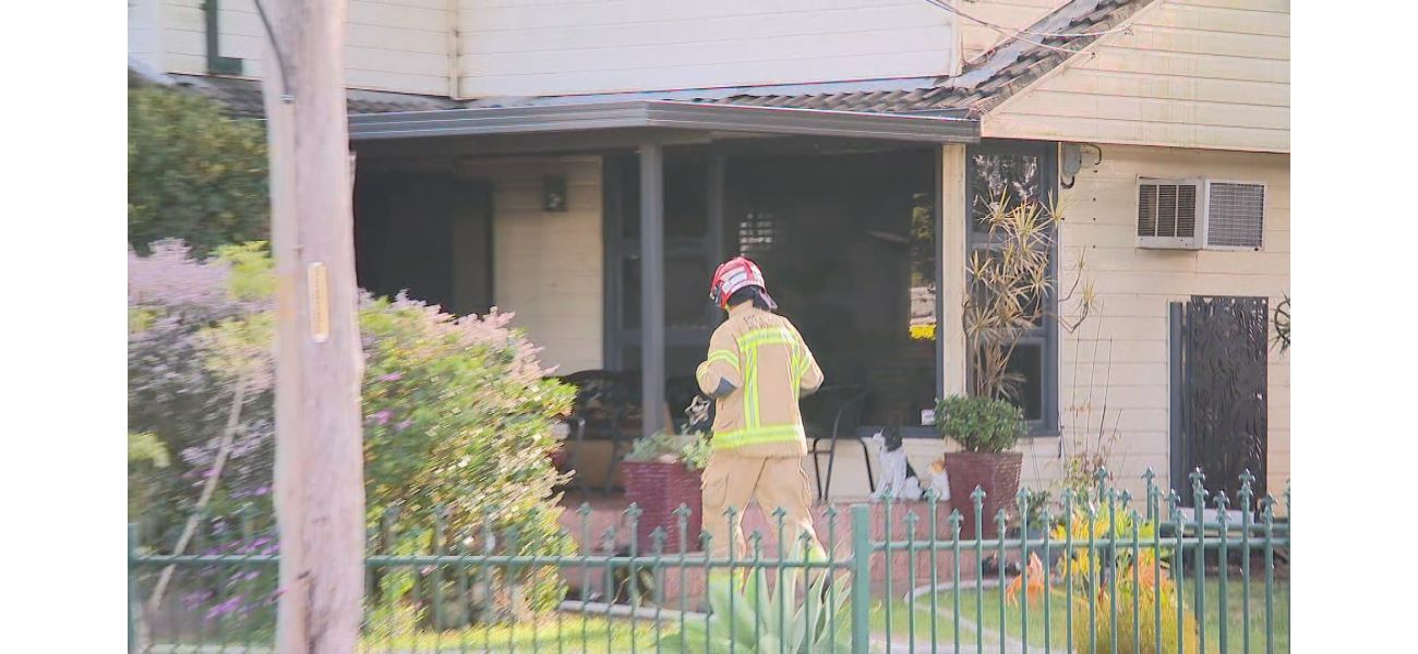 Child hospitalized following house fire in Sydney under unclear circumstances.