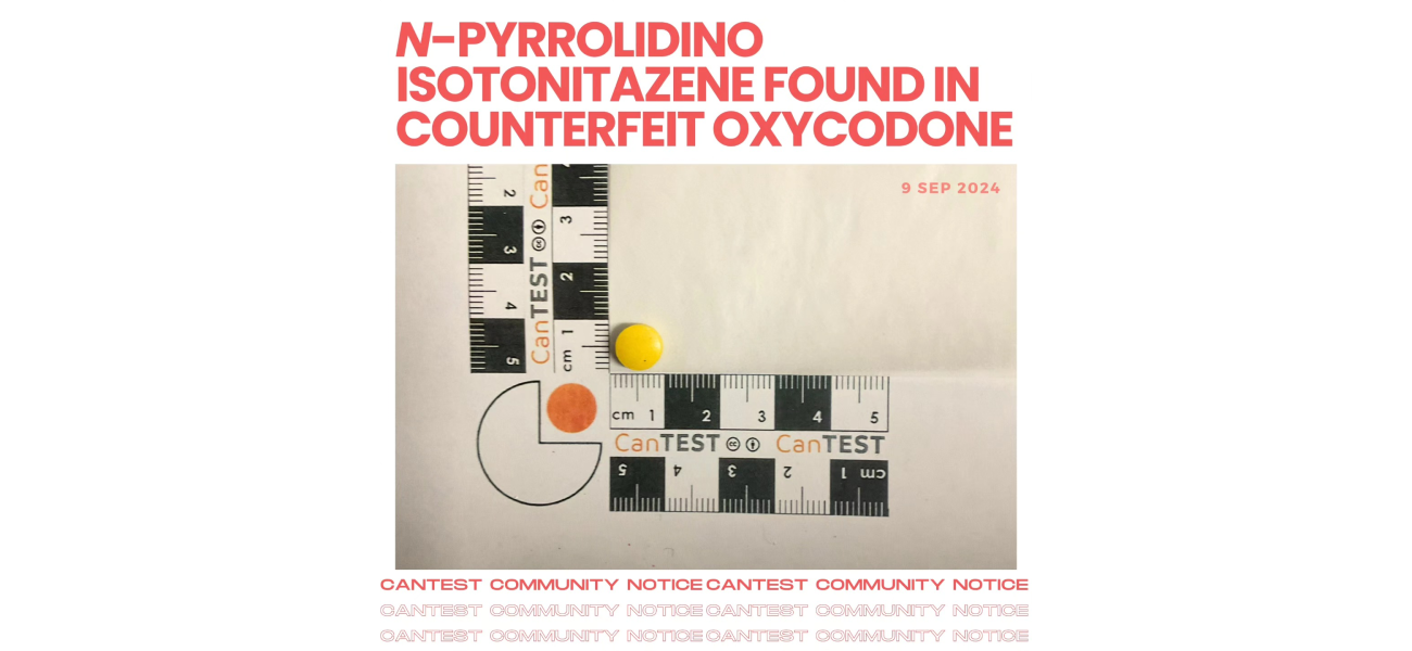 Authorities issue alert after discovery of counterfeit medication in Australian Capital Territory that is 1000 times more potent than morphine.