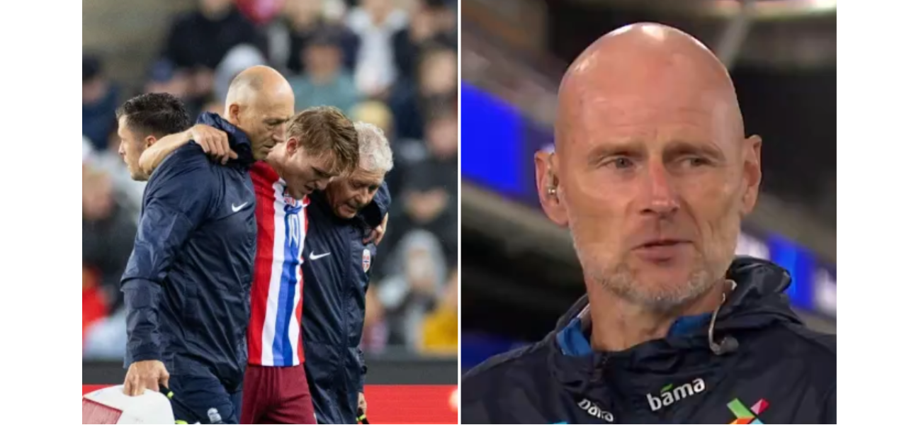 Norway coach jokes about Mikel Arteta and Martin Odegaard injury.