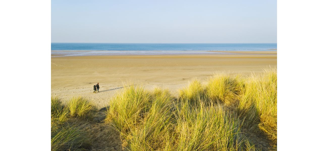 One of UK's top beaches, beloved by Kate and William.