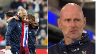 Norway coach jokes about Mikel Arteta and Martin Odegaard injury.