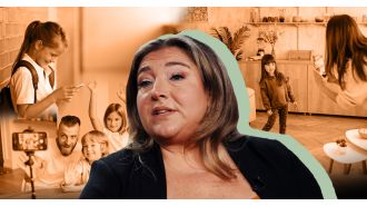 Jo Frost advises parents to prioritize their children's well-being over back-to-school trends.