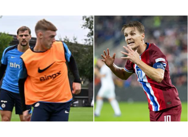 Angry Arsenal supporters upset about Martin Odegaard decision as Chelsea's Cole Palmer returns to training.