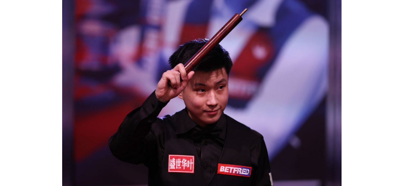 Zhao Xintong's snooker comeback: where, when, and against whom after the match-fixing scandal?