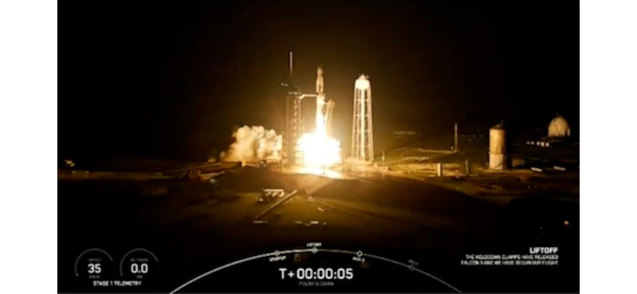 SpaceX sends crew on risky journey through Earth's radiation belts.