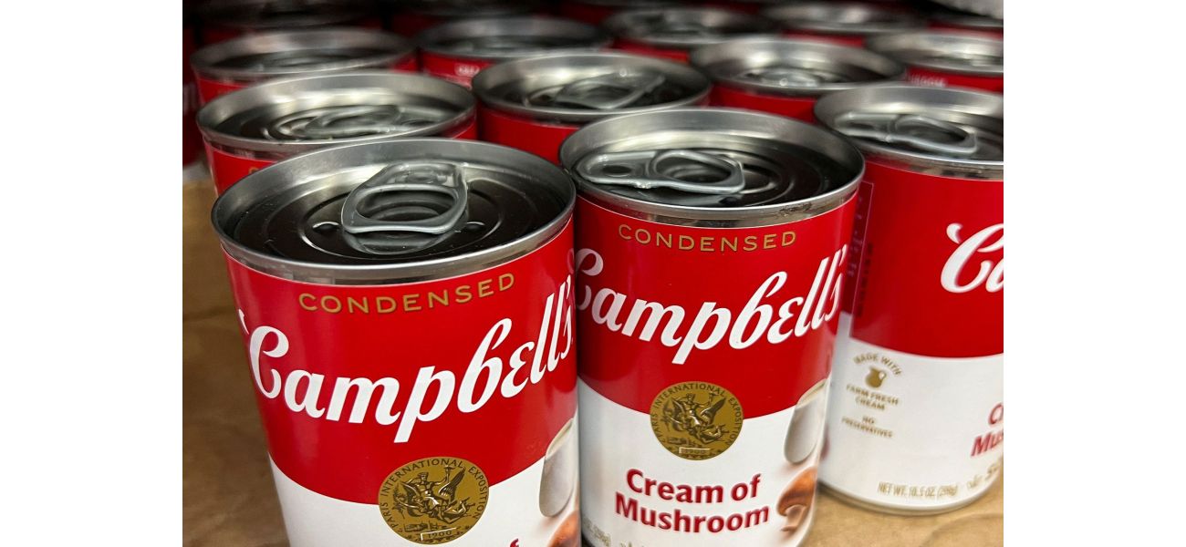 Campbell's will no longer include 'Soup' in its name.