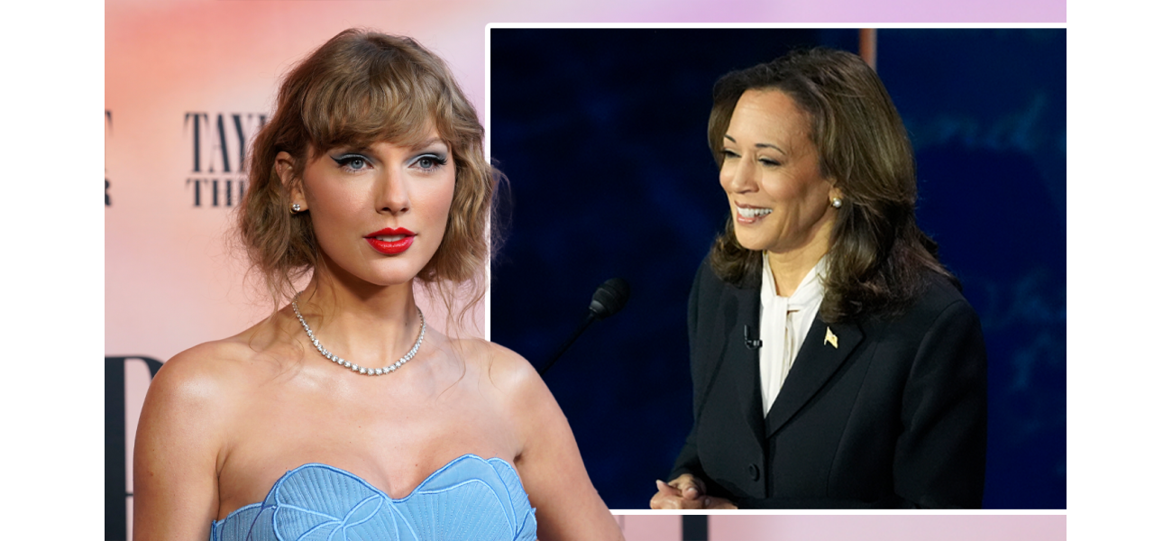 Taylor Swift shows support for Kamala Harris after US presidential debate.