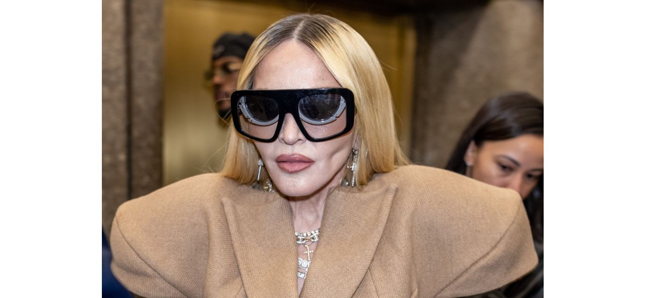 66-year-old Madonna debuts a new, sculpted appearance at New York Fashion Week.