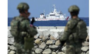 US and China military leaders meet to discuss tensions in the Pacific in an unusual meeting.