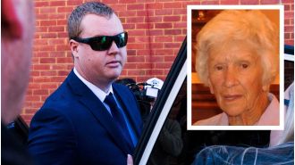 A police officer in NSW who used a taser on a 95-year-old woman is asking for a trial with only a judge present.