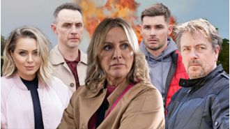 Three iconic Hollyoaks characters meet a tragic end as they are killed in a car explosion.