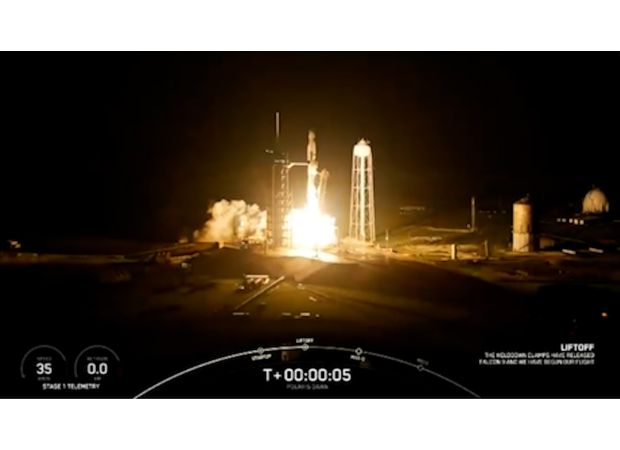 SpaceX sends crew on risky journey through Earth's radiation belts.