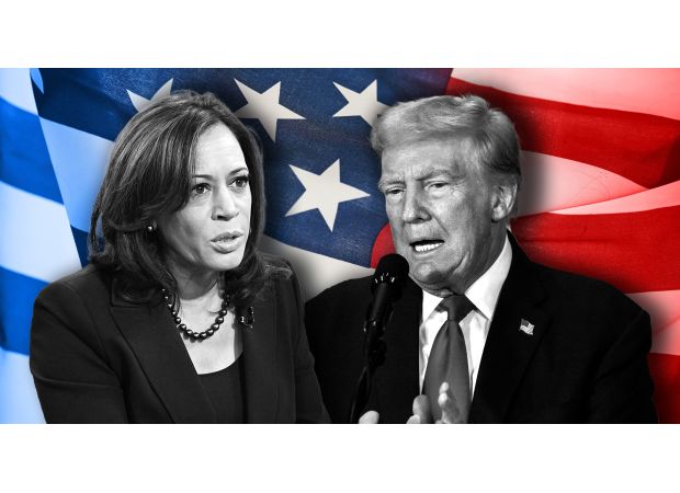 Trump and Harris go head to head in initial presidential debate.