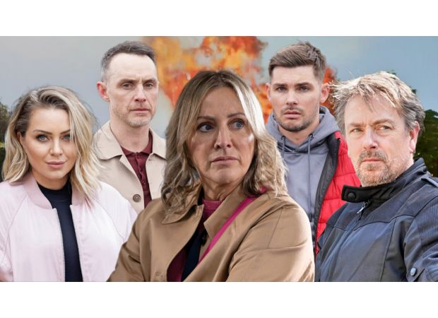 Three iconic Hollyoaks characters meet a tragic end as they are killed in a car explosion.