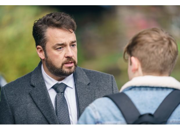 Jason Manford asked Waterloo Road bosses to reconsider his character's 