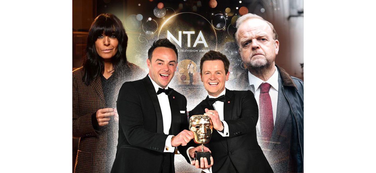 Ant and Dec may experience a major disappointment at the National TV Awards tonight.