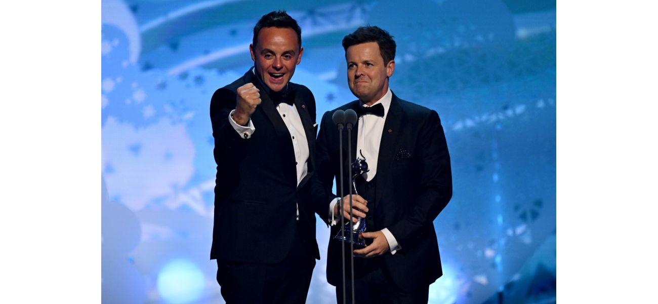 Ant and Dec were confronted by an angry competitor as they headed to receive their 23rd NTA award.