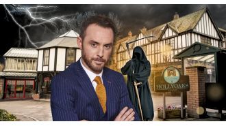 Beloved actor leaves Hollyoaks after 9 years in shocking ending, saying it's painful.