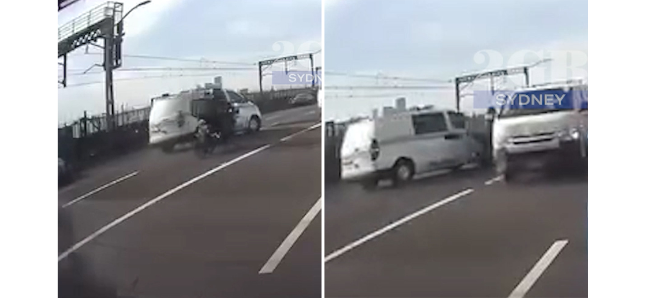 Motorcyclist injured in collision with police car on Sydney Harbour Bridge.