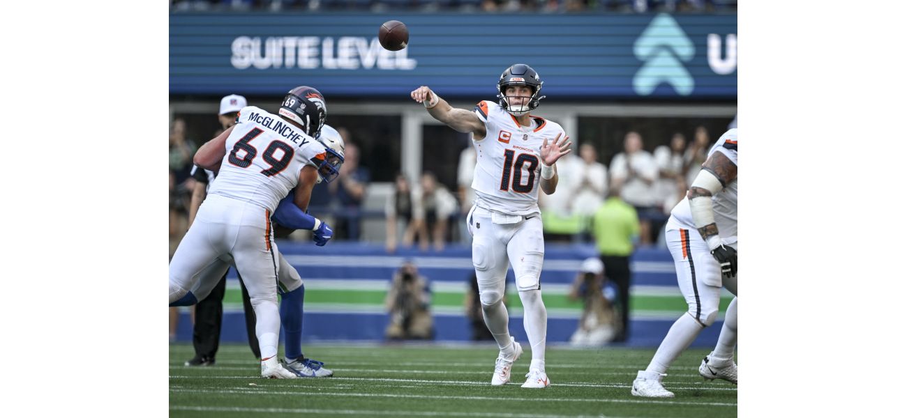 Broncos' rookie QB Nix stays positive despite shaky first game performance.
