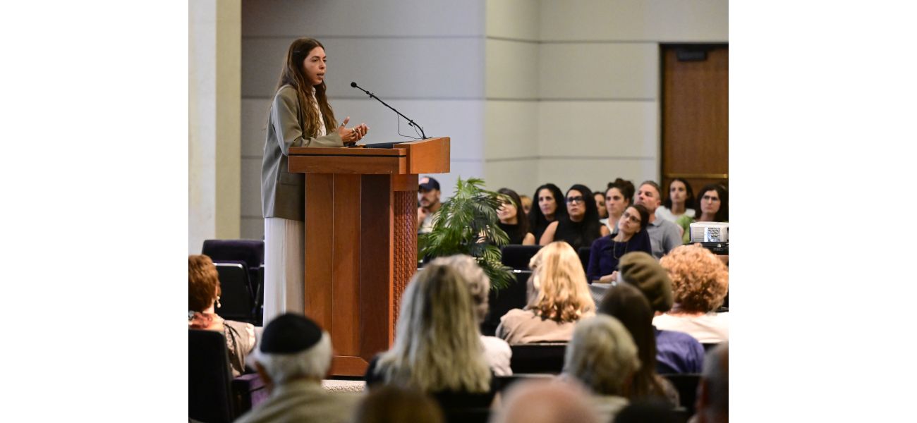 Moran Stella Yanai, a hostage in the Israel-Hamas war, shares her experience in Denver.