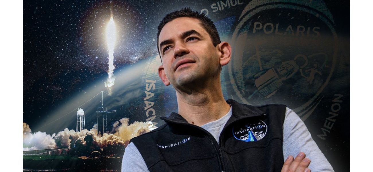 What is the source of billionaire Jared Isaacman's wealth, who recently completed the first private spacewalk?