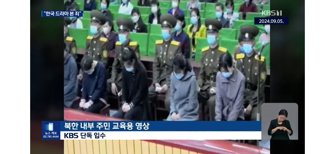 Girls shamed for watching banned drama in North Korea.
