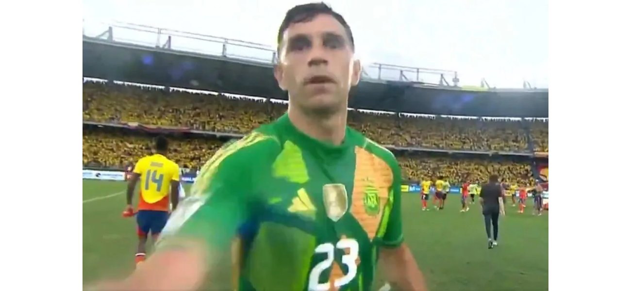 Soccer player Emiliano Martinez accused of attacking cameraman after Argentina's loss.