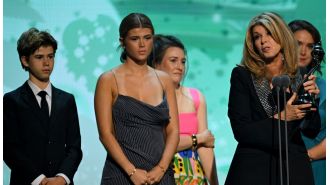 Kate Garraway shares heartbreaking message from her 15-year-old son Billy at the NTAs.