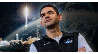 What is the source of billionaire Jared Isaacman's wealth, who recently completed the first private spacewalk?