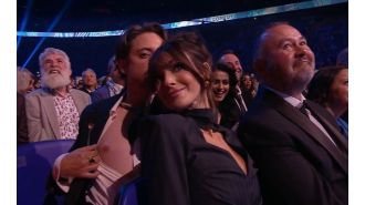 Michelle Keegan was embarrassed when her co-star accidentally exposed himself on live television at the NTAs.