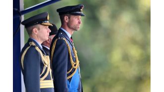 William gives a serious warning about potential dangers in a speech to the RAF.