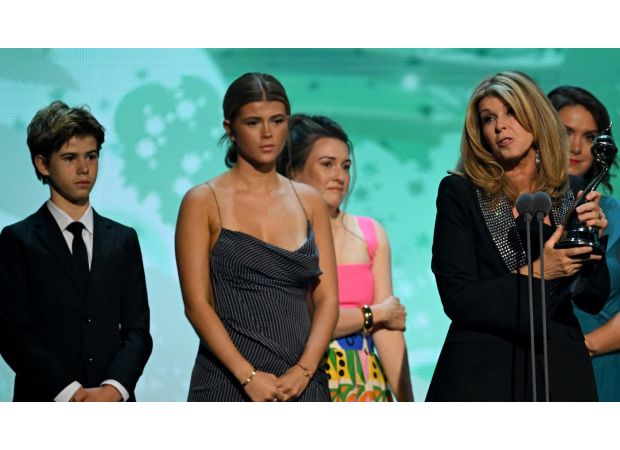 Kate Garraway shares heartbreaking message from her 15-year-old son Billy at the NTAs.