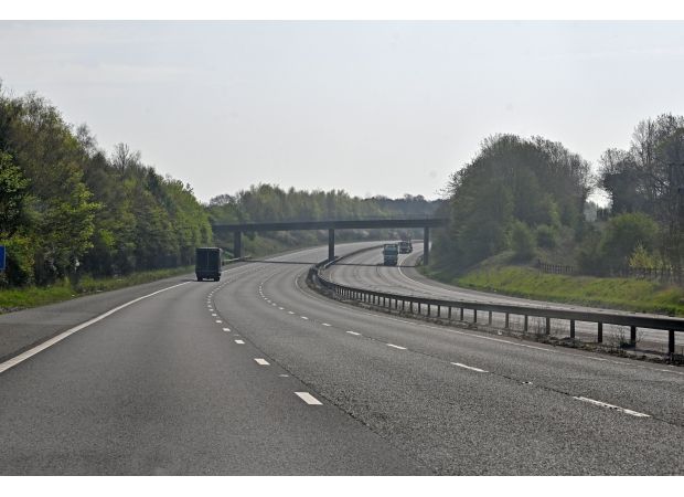 Major accident on motorway, causing drivers to experience hour-long delays