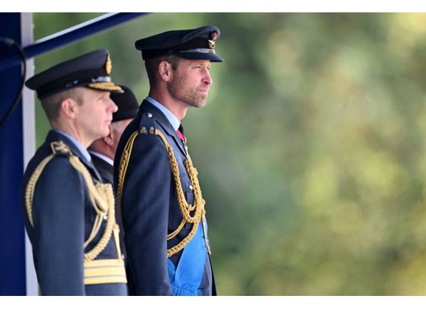 William gives a serious warning about potential dangers in a speech to the RAF.