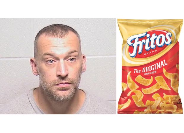 A man admits stealing a car because he was tempted by a bag of chips left on the front seat.