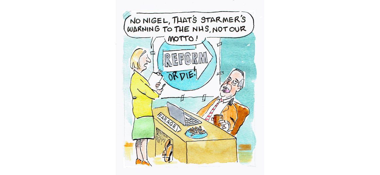 Cartoonist Guy Venables creates a daily comic featured in Metro newspaper.