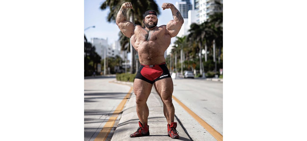 36-year-old body builder, known as the 'most monstrous', passes away due to heart attack.