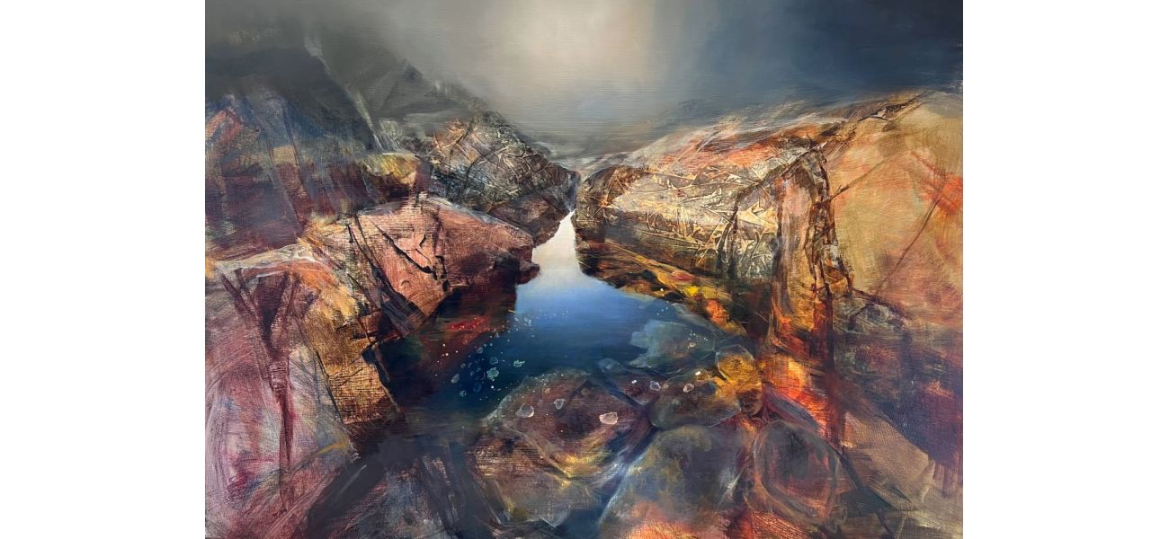 Artist Beth Robertson Fiddes is intrigued by water and it is the inspiration behind her new exhibition.