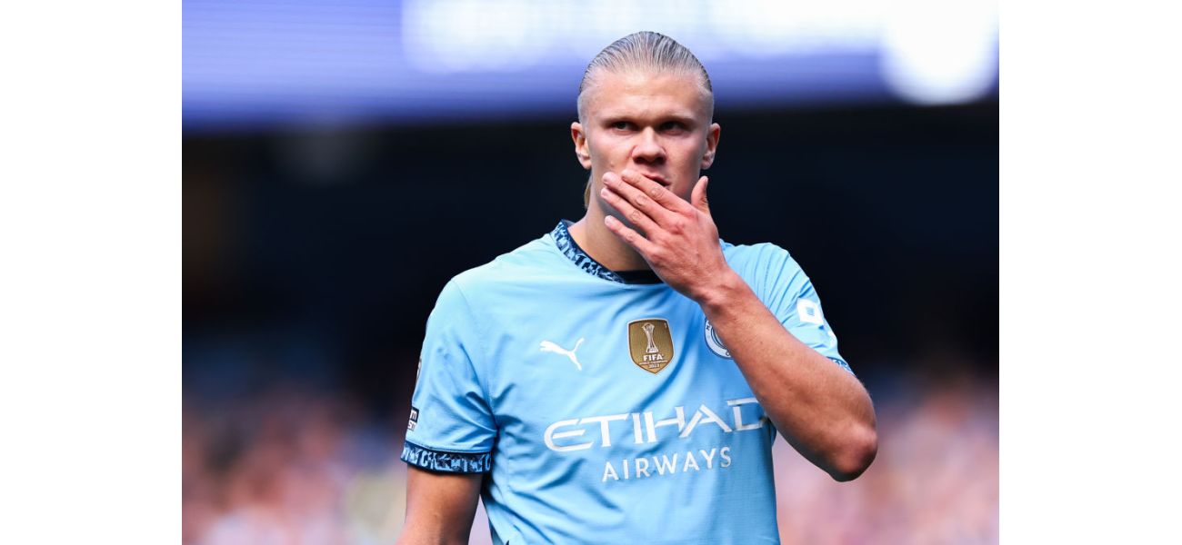 Haaland may not play against Brentford in Manchester City's upcoming Premier League game.